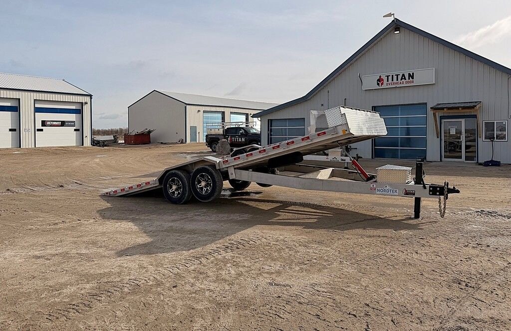 2026 Nordtek Trailers Aluminium 22' Tilt Deck 14k Trailer