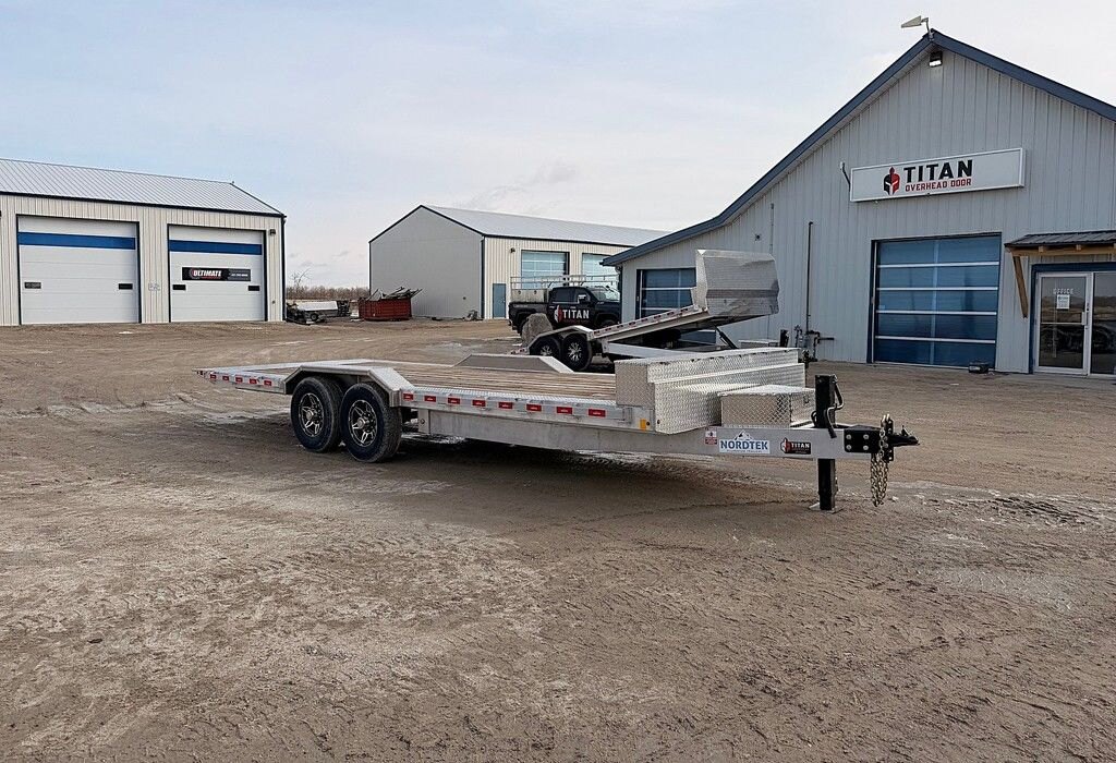 2026 Nordtek Trailers Aluminium 22' Tilt Deck 14k Trailer