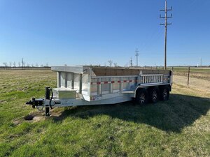 2027 Nordtek Trailers Aluminum 16' Dump 21k Trailer