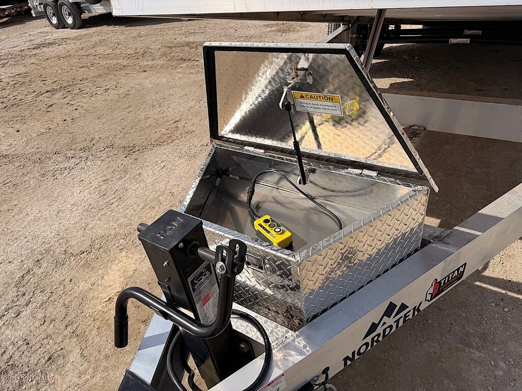 2026 Nordtek Trailers Aluminium 22' Hydraulic Tilt Deck 14K Trailer
