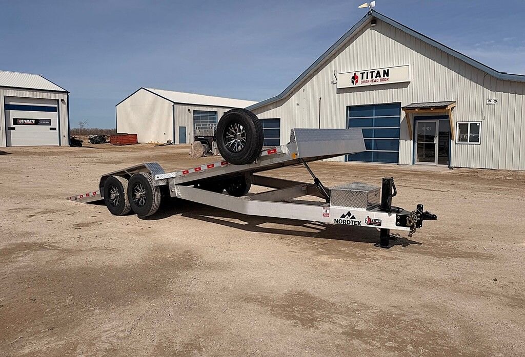 2026 Nordtek Trailers Aluminium 22' Hydraulic Tilt Deck 14K Trailer