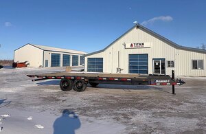 2026 Diamond C 24' Hydraulic Tilt Deckover DET 23k Trailer