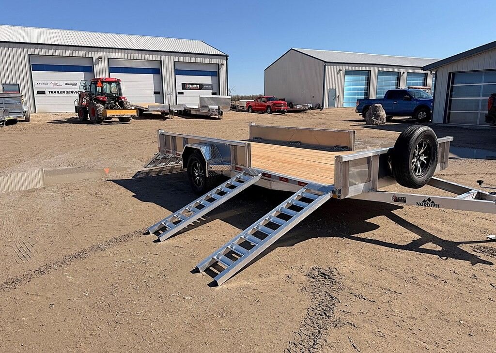 2027 Nordtek Trailers Aluminium 14' ATV Utility 3k Trailer