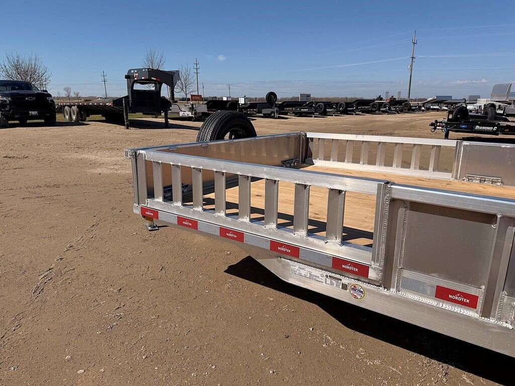 2027 Nordtek Trailers Aluminium 14' ATV Utility 3k Trailer