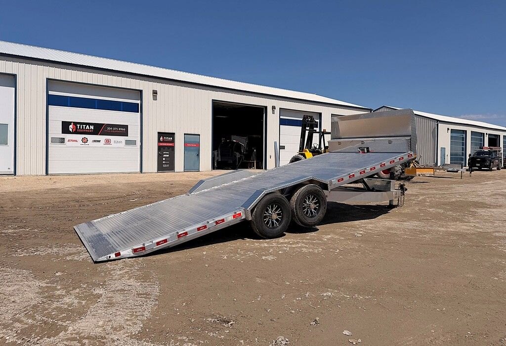 2027 Nordtek Trailers Aluminium 22' Wide Body Hydraulic Tilt Deck 14K Trailer