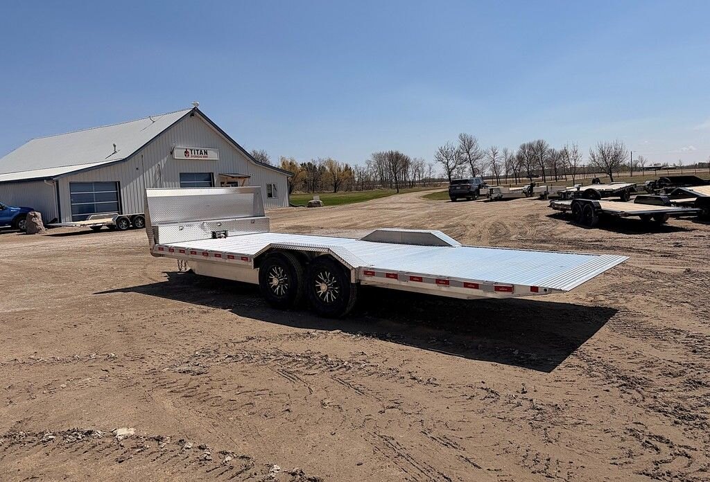 2027 Nordtek Trailers Aluminium 22' Wide Body Hydraulic Tilt Deck 14K Trailer