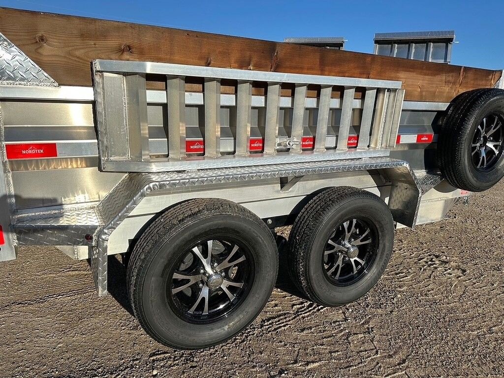 2027 Nordtek Trailers Aluminium 10' Dump Trailer