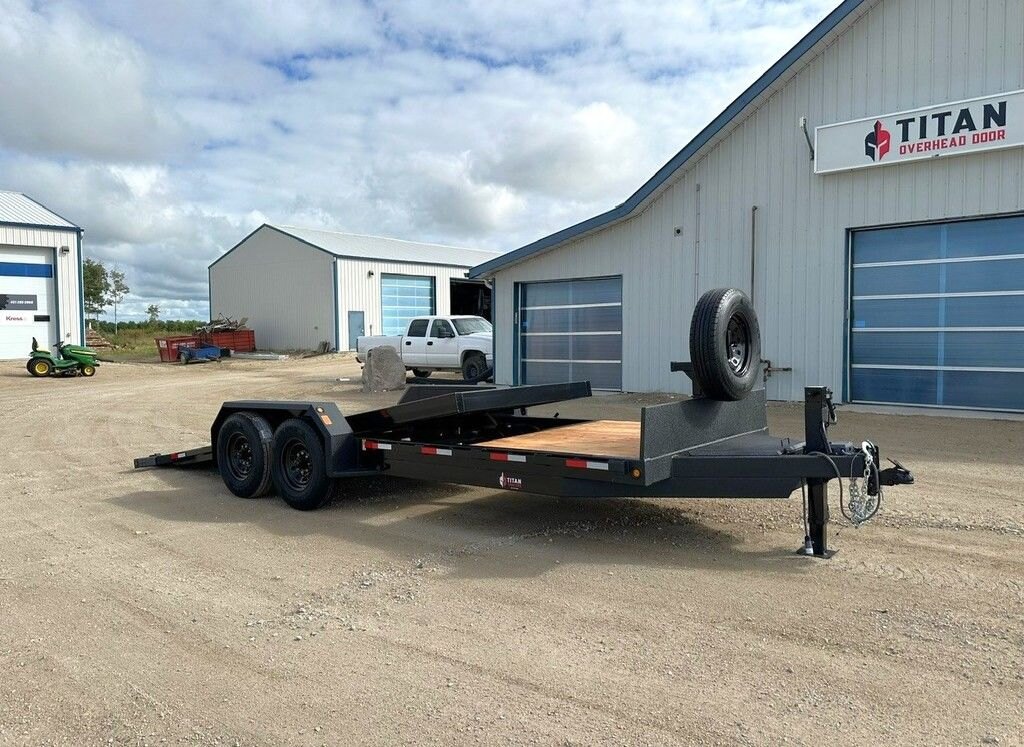 2027 Precision Trailers 20' Gravity Tilt Deck Equipment 15.5k Trailer
