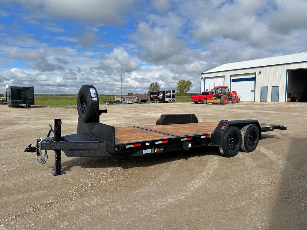 2027 Precision Trailers 20' Gravity Tilt Deck Equipment 15.5k Trailer