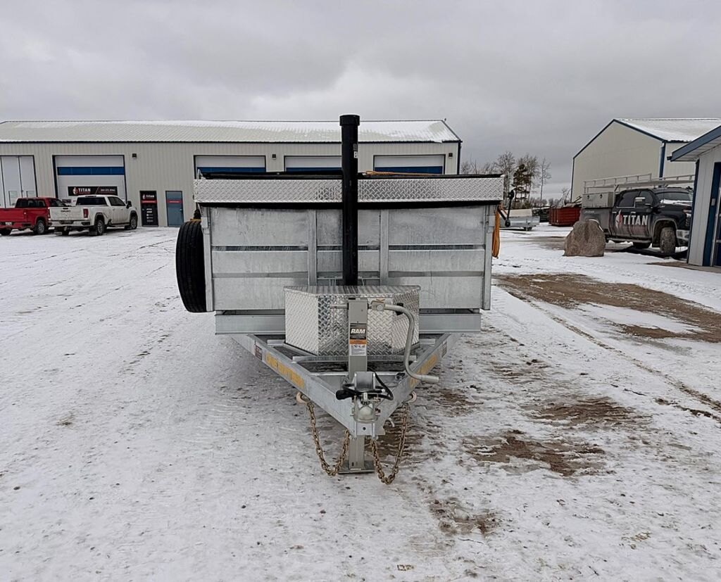 2026 One Sixteen Trailers Galvanized 16' Dump 14k Trailer