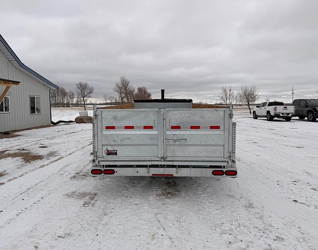 2026 One Sixteen Trailers Galvanized 16' Dump 14k Trailer