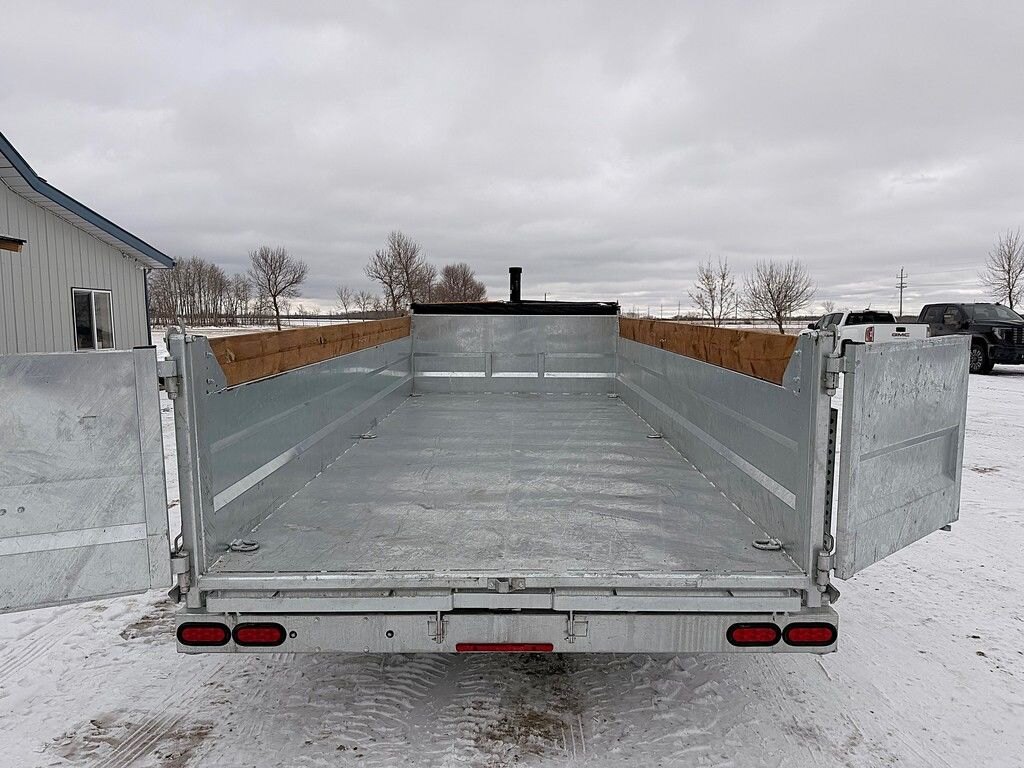 2026 One Sixteen Trailers Galvanized 16' Dump 14k Trailer