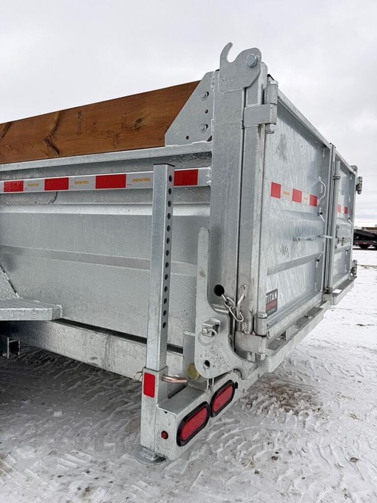 2026 One Sixteen Trailers Galvanized 16' Dump 14k Trailer