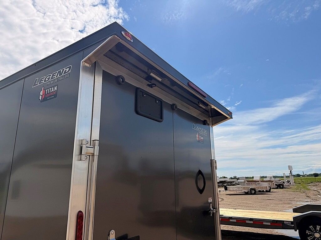 2026 Legend Premium Trailers Thunder V Nose 16' Enclosed Trailer