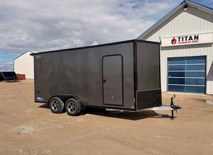 2026 Legend Premium Trailers Thunder V Nose 16' Enclosed Trailer