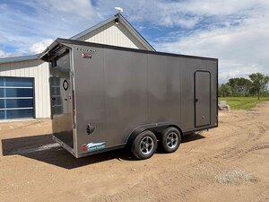 2026 Legend Premium Trailers Thunder V Nose 16' Enclosed Trailer