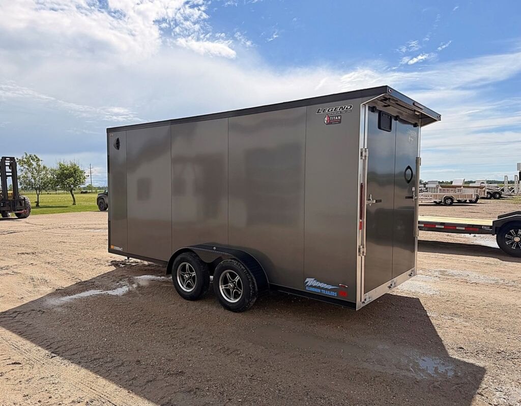 2026 Legend Premium Trailers Thunder V Nose 16' Enclosed Trailer
