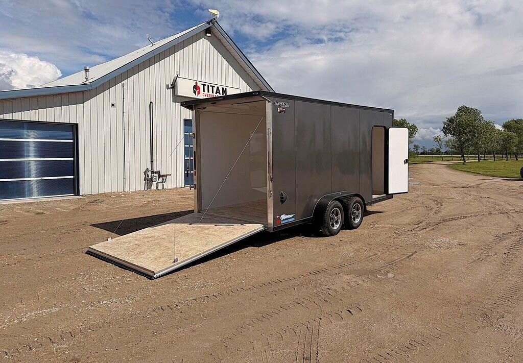 2026 Legend Premium Trailers Thunder V Nose 16' Enclosed Trailer