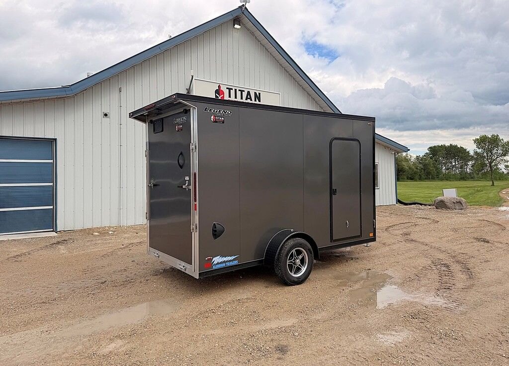 2026 Legend Premium Trailers Thunder V Nose 13' Enclosed Trailer
