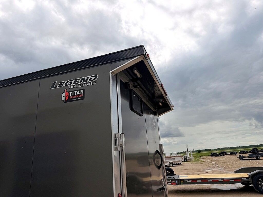 2026 Legend Premium Trailers Thunder V Nose 13' Enclosed Trailer
