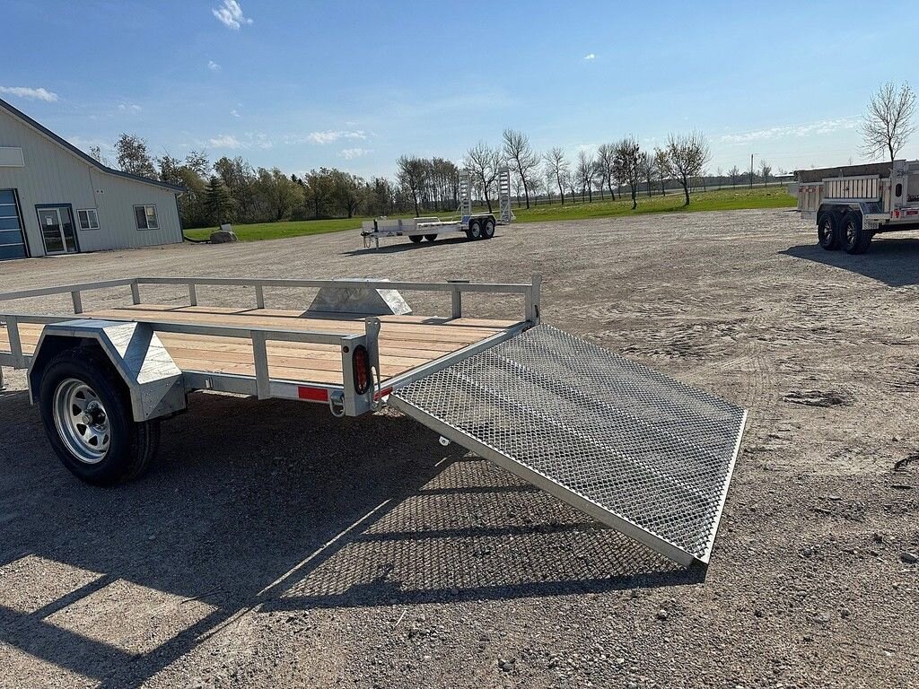 2026 Squirrel Creek Trailers Galvanized 12' Utility 3k Trailer