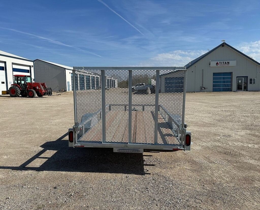 2026 Squirrel Creek Trailers Galvanized 12' Utility 3k Trailer