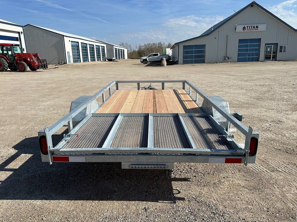 2026 Squirrel Creek Trailers Galvanized 12' Utility 3k Trailer