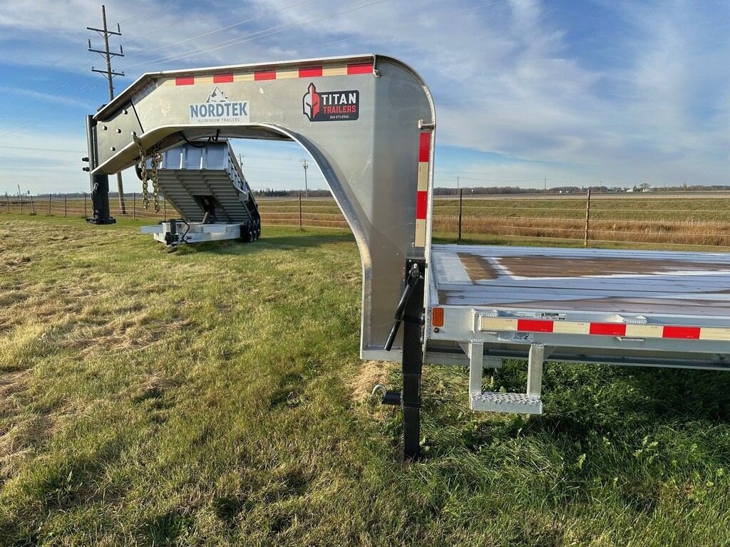 2027 Nordtek Trailers Aluminum 30' Gooseneck 21k Trailer