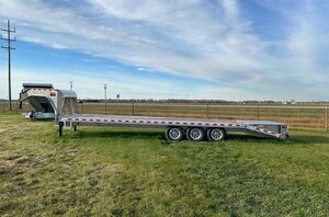 2027 Nordtek Trailers Aluminum 30' Gooseneck 21k Trailer
