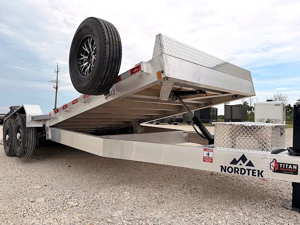 2027 Nordtek Trailers Aluminium 22' Tilt Deck 16K Trailer