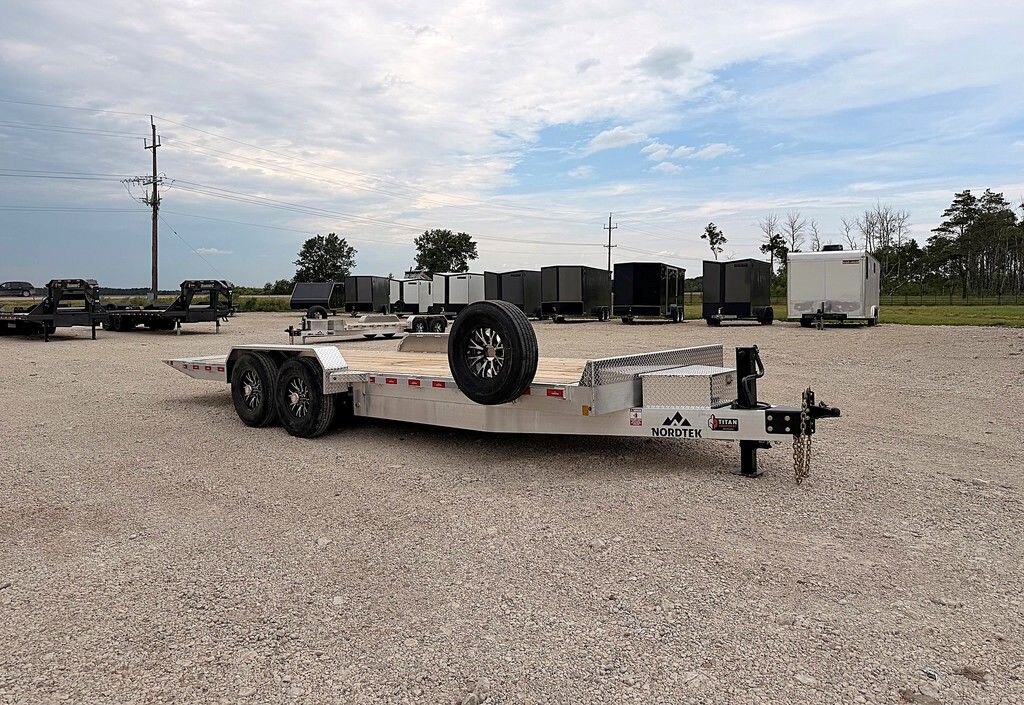 2027 Nordtek Trailers Aluminium 22' Tilt Deck 16K Trailer
