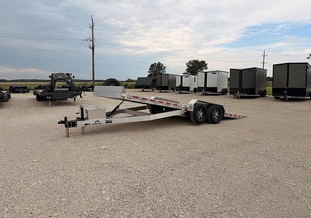 2027 Nordtek Trailers Aluminium 20' Tilt Deck 10K Trailer