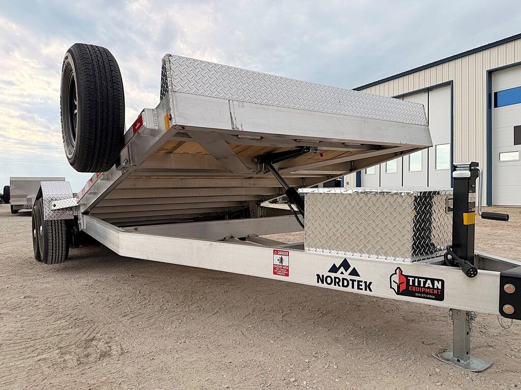 2027 Nordtek Trailers Aluminium 20' Tilt Deck 10K Trailer