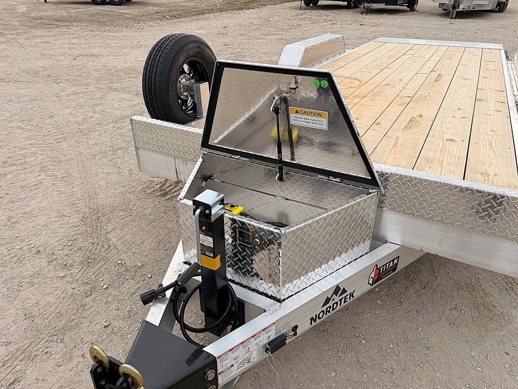 2027 Nordtek Trailers Aluminium 20' Tilt Deck 10K Trailer