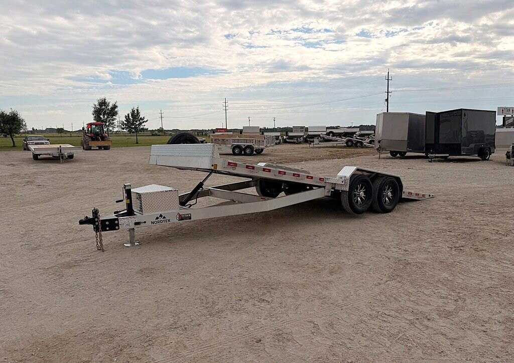 2027 Nordtek Trailers Aluminium 20' Tilt Deck 10K Trailer