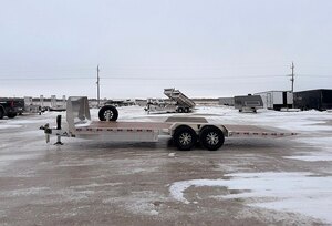 2026 Nordtek Trailers Aluminium 24' Hydraulic Tilt Deck 14k Trailer