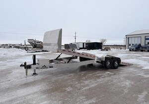 2026 Nordtek Trailers Aluminium 24' Hydraulic Tilt Deck 14k Trailer