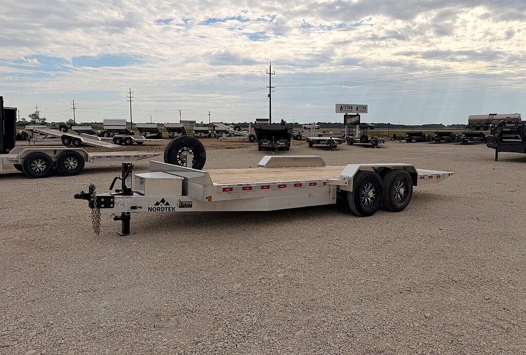 2027 Nordtek Trailers Aluminium 20' Tilt Deck 14K Trailer