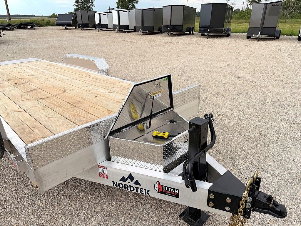 2027 Nordtek Trailers Aluminium 20' Tilt Deck 14K Trailer