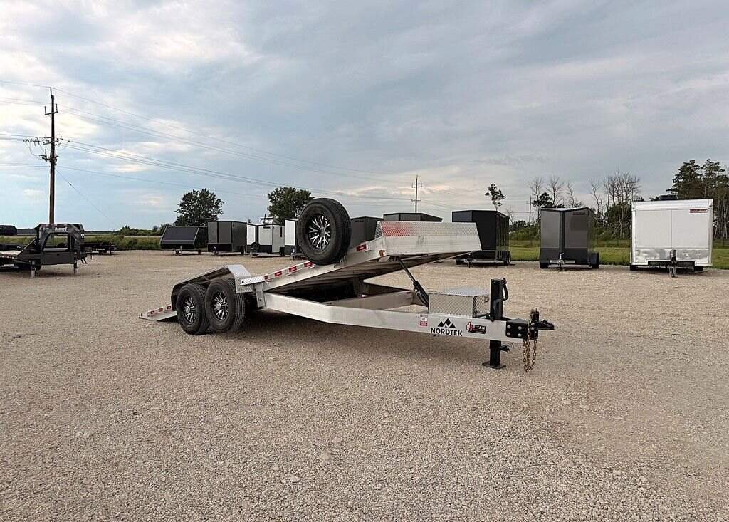2027 Nordtek Trailers Aluminium 20' Tilt Deck 14K Trailer