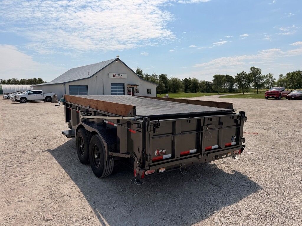 2027 Diamond C 14' Dump 15.5k LPT Trailer