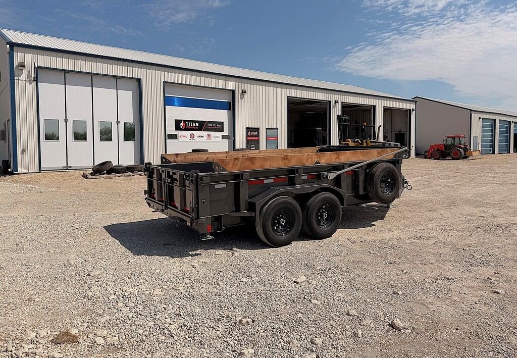 2027 Diamond C 14' Dump 15.5k LPT Trailer