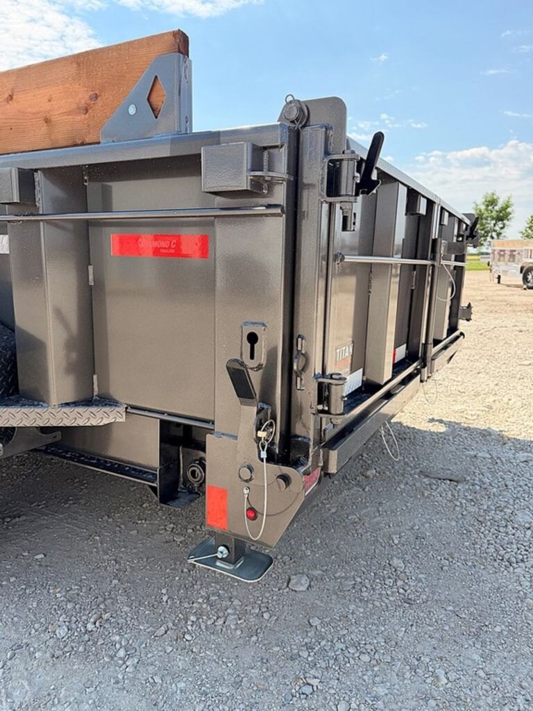 2027 Diamond C 14' Dump 15.5k LPT Trailer