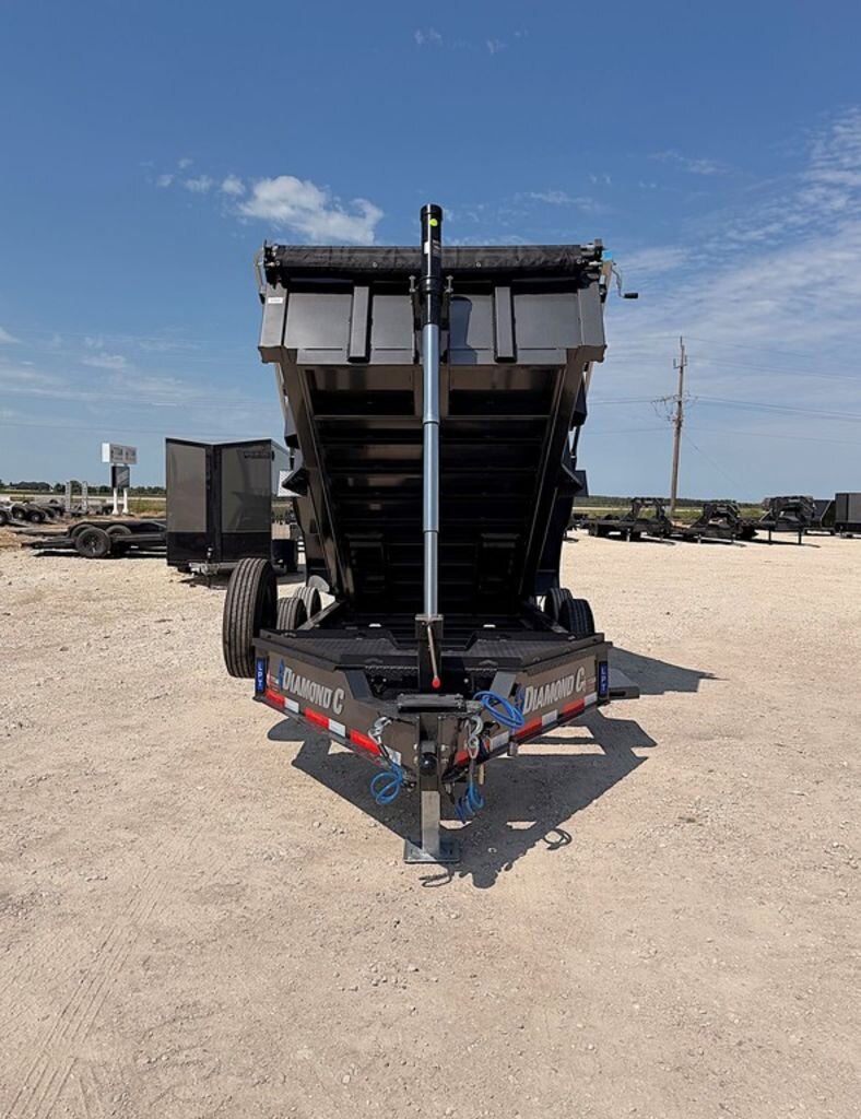 2027 Diamond C 14' Dump 15.5k LPT Trailer