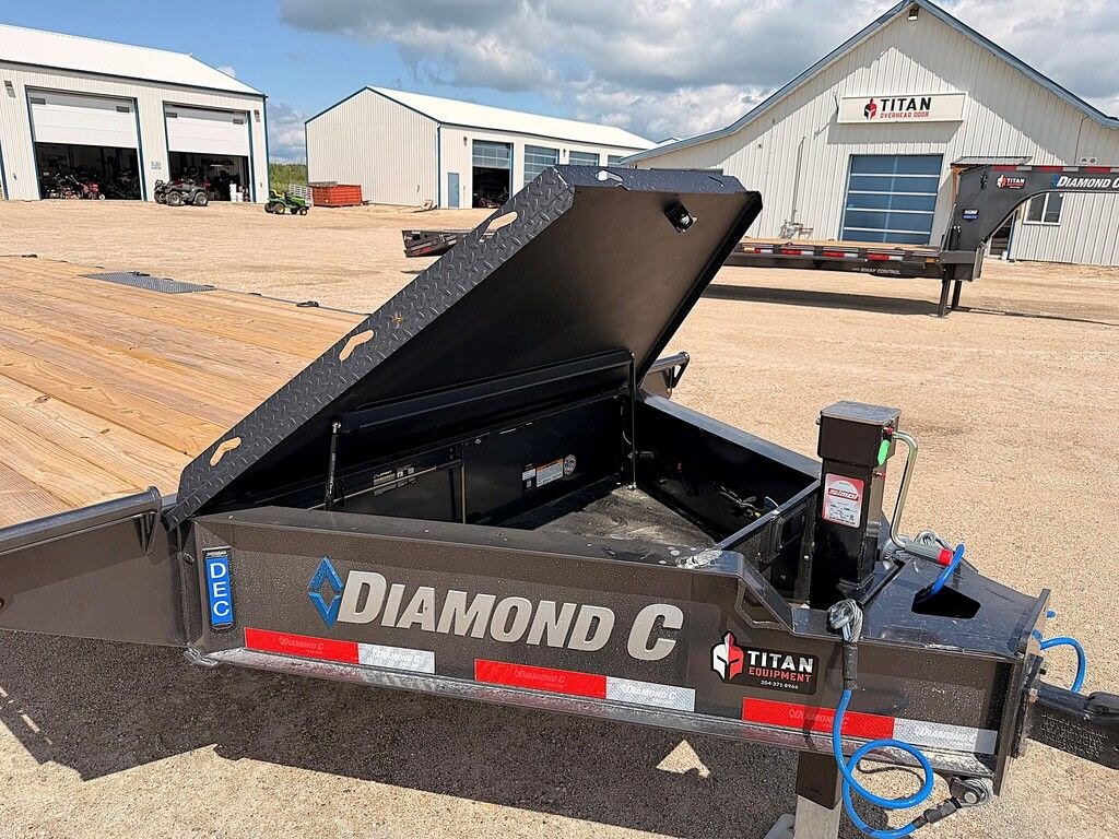 2026 Diamond C 24' Equipment Deckover DEC 18k Trailer