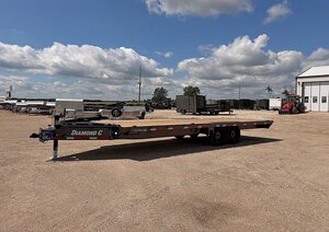 2026 Diamond C 24' Equipment Deckover DEC 18k Trailer