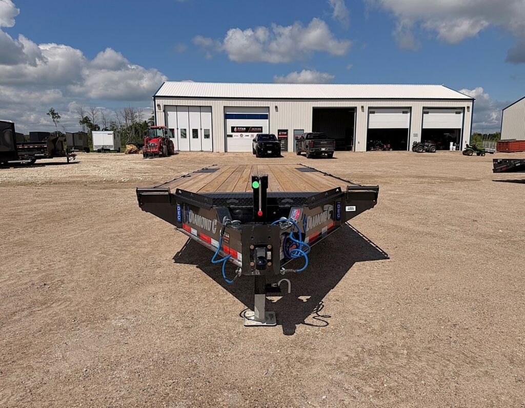 2026 Diamond C 24' Equipment Deckover DEC 18k Trailer