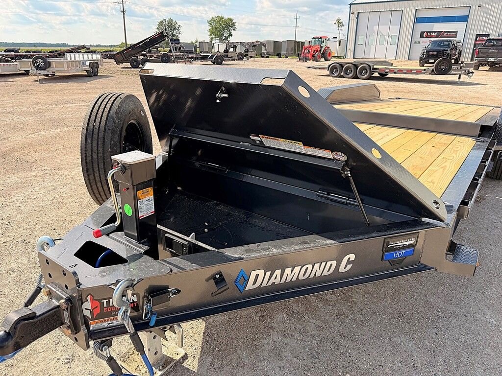 2026 Diamond C 24' Gravity Tilt Deck HDT 24k Trailer