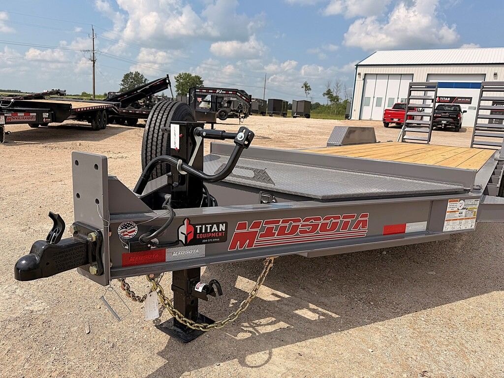 2026 Midsota 22' I Beam Equipment 17.6k Trailer