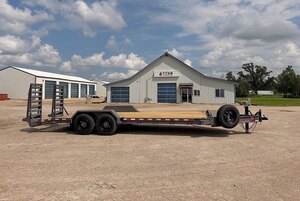 2026 Midsota 22' I Beam Equipment 17.6k Trailer